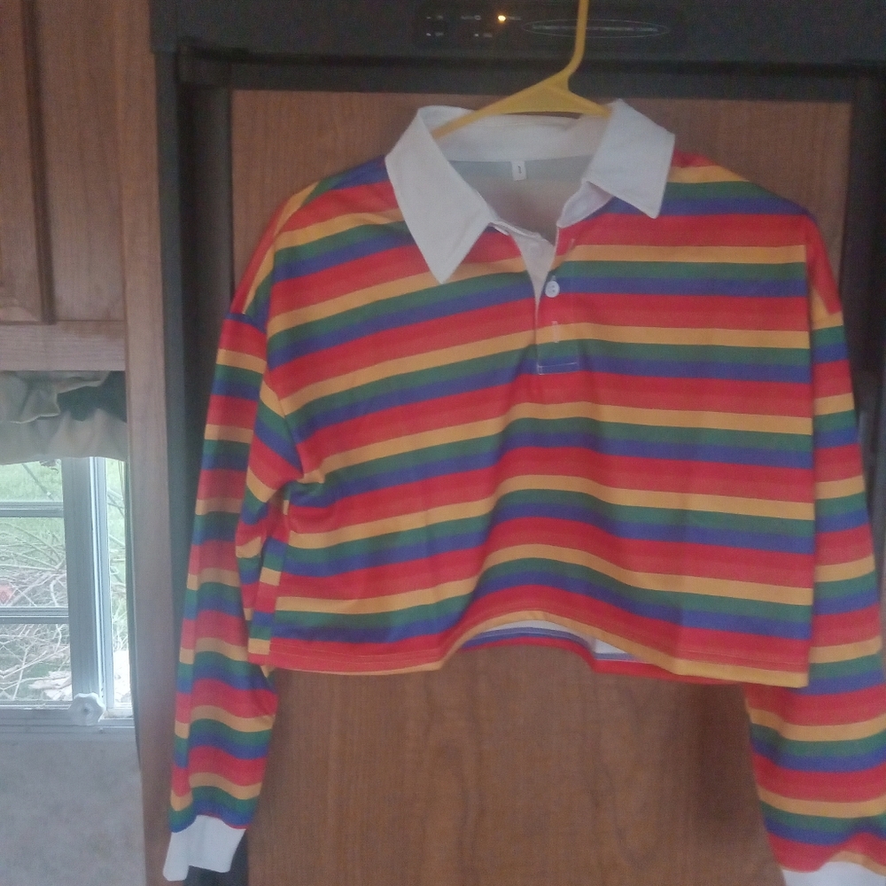 Colorful Striped Kids Shirt